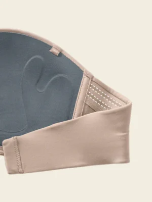 sujetador sin tirantes antigravedad de push up alto sin aro