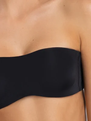 sujetador bandeau sin relleno, con aros invisibles y tirantes desmontables 1340