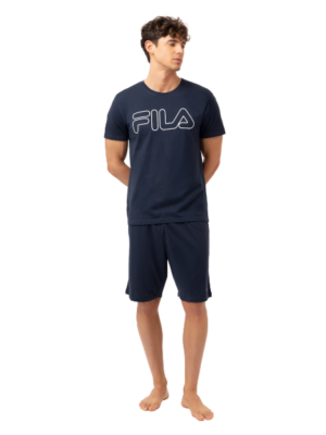 pijama fila hombre azul